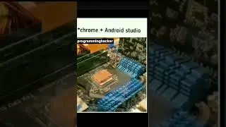 Chrome + Android Studio use on same time😆😆 #shorts #androidstudio #chrome