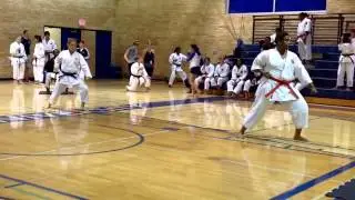 Enpi (elims) Women Indiv Kata Quebec vs Ontario | IKD World Cup 2015 Shotokan Karate #IK