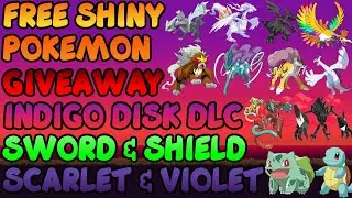 ✨INDIGO DISK DLC✨6IV DLC SHINY LEGENDARIES + INDIGO DISK LEGENDARIES, Pokemon Distribution SV-SWSH