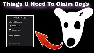 Dogs Airdrop Checklist You Must Have Before Token Claim | Dogs Airdrop Update