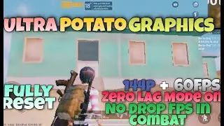 Ultra Potato Graphics (144P) | Enable Ultra Potato Graphics Pubg Mobile 1.6