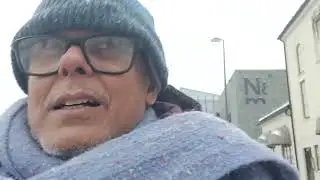 Típico dia de inverno em Oslo, Noruega.