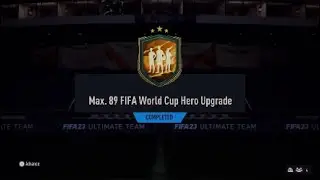 FIFA 23 - Max 89 FIFA World Cup Hero Upgrade Pack