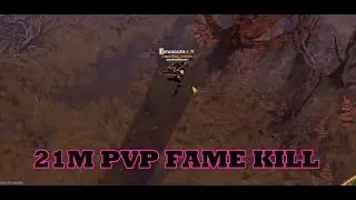 FULL REAPERS - 21m FAME PVP KILL - FIGHTING ARCH HORDE IN R3 - ALBION ONLINE PVP 4FUN - VOL. 32