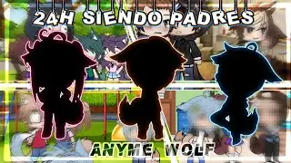 🍼 24 horas siendo PADRES 🦄 gacha life || Comedia y Drama 😎 BL🏳️‍🌈 Anyme Wolf