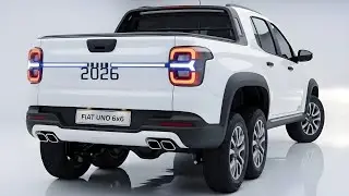 Fiat Uno 6x6 2026 Choca o Mundo | A Transformação Definitiva de um Carro Urbano de Seis Rodas