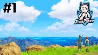 Blind Let's Play Dragon Quest XI S - Part 1- Becoming an Adult (PC Gameplay)