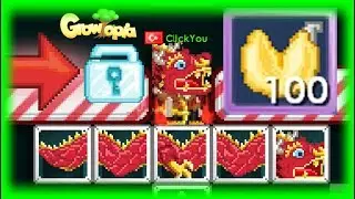 Using 100 Fortune Cookies - Growtopia