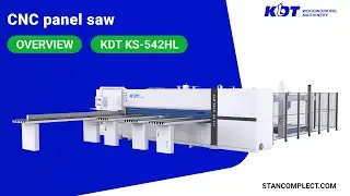 KDT KS-542HL CNC panel saw featuring the Maglev System for precision cutting