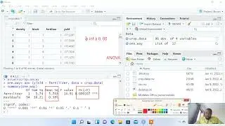 Test ANOVA &agrave; 1 facteur & 2 facteurs I Programmation R.