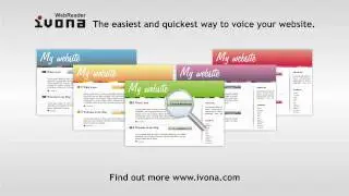 IVONA WebReader - Tutorial 1. How to embed source code in your website.