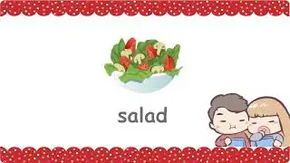 Learn Food Vocabulary | Learn Food Names | Talking Flashcards |