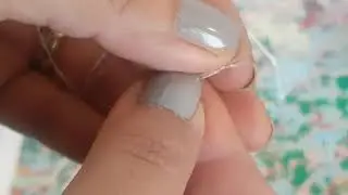 Kreuzstick XXXL Aliexpress auf Vordruck und Seidengarn