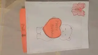 DIY-Birthday card|simple and easy birthday card|Crafting World