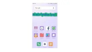 mi note 4 network problem for wifi