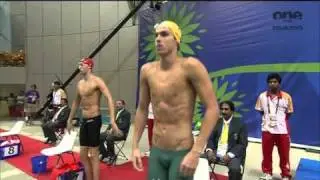 Hayden wins 2nd gold - 2010 Commonwealth Games - 50 Free