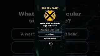 Can you pass? Part 12 🟡🚂 (Circular Sign Meaning) #Shorts