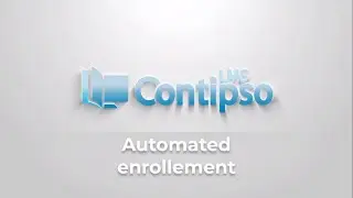 Automated enrollment - Contipso LMS