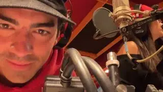 Joe Jonas and DNCE Instagram live 10/10/25 - Re recording new song &ldquo;Black Light&rdquo; 🎃