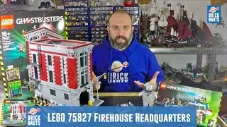 Lego Ghostbusters 75827 Firehouse Headquarters #Bricknauts