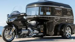 Идеальный кочевник: концепт электрического кемпера Honda Gold Wing
