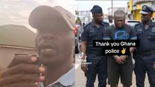 Man who beat the nak3d wife at Ofankor arrested by Ghana police