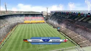 2010 FIFA World Cup Match 51 - Germany v England / Gameplay PlayStation 3 (PS3)