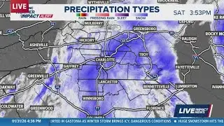 Brad Panovich 5 p.m. snow update: Will Charlotte get a foot of snow?