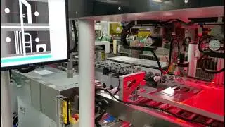 CCD alignment double side PCB screen printing machine #shorts