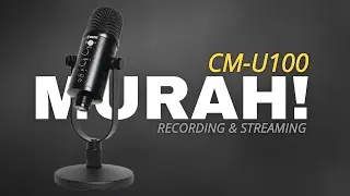 MIC CONDENSER MURAH BERKUALITAS UNTUK LIVE STREAMING‼️COSTA CM-U100