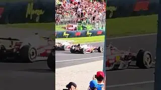 PARATA FERRARI FINE GP MONZA F1 Hamilton-Leclerc #ferrari #monzacircuit #hamilton #leclerc #formula1