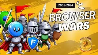The Epic Battle of Desktop Web Browsers: Chrome's Rise to Dominance (2009-2024) 🌐📊 #Chrome #Edge