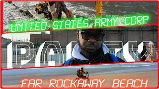 Life In Far Rockaway Beach Under United States Army Construction