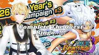 [ONE PIECE Bounty Rush] Complete The Quest Bingo..!!!!