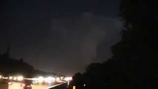 Florida Heat Lightning At Night