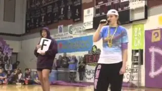 K-Steve Getting Her Rap On!
