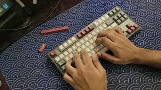 Ghost Judge keycap sound test ft.MK870