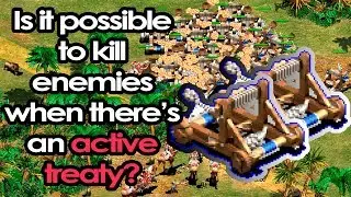 AoE 2 HD - How to kill enemies during a treaty