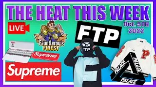 RAFFLE WEDNESDAY LIVE!! WIN A SUPREME TEE!! SUPREME / PALACE / FTP Heat of the week.