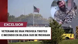 Veterano de Irak, autor de tiroteo mortal e incendio en iglesia SUD de Michigan