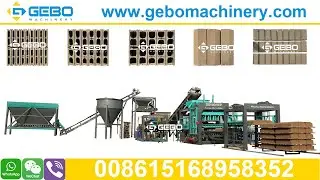 12 Blocks Per Drop! QT10 15 Block Making Machine with Auto Batching System - Jamaican Order