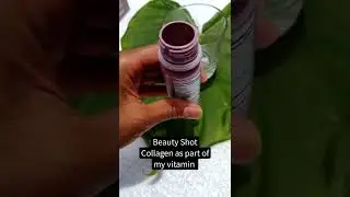 Taking my Beauty Booster Shot with Collagen