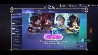 June 1 Pre-Order | Summer Gala Event | Mobile Legends
