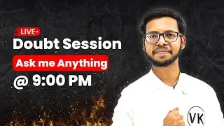 Live Crash Course Announcement  @9PM | Boards 2026 Doubts + Study Guidance | Vishal Kumar