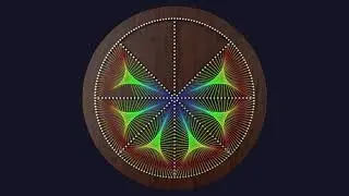String art creator tools demo 2 - Geometry Nodes Blender