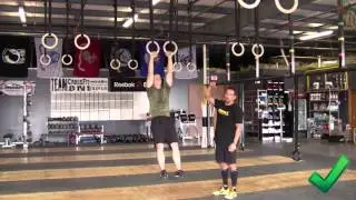 Ring Muscle Ups - Crossfit BNI Competition Standards