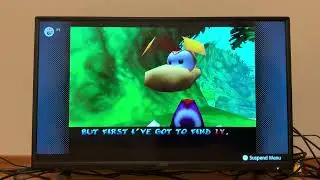 Gameplay of Rayman 2 The Great Escape on Nintendo 64 Nintendo Classics Nintendo Switch