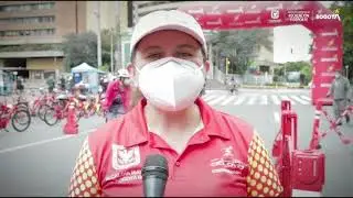 Desde el IDRD, #CuidamosALasQueNosCuidan  🚴&zwj;♀️