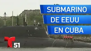 Tensi&oacute;n por flotilla naval rusa en Cuba; submarino de EEUU llega a Guant&aacute;namo