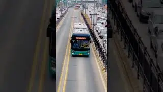 Peshawar BRT Award Bus Video A Beautiful views, #short #dubaivlogs #like #Peshawar #BRT #subscribe